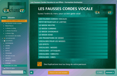 Formation Les Fausses Cordes Vocales