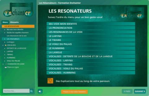 Formation Les Résonateurs